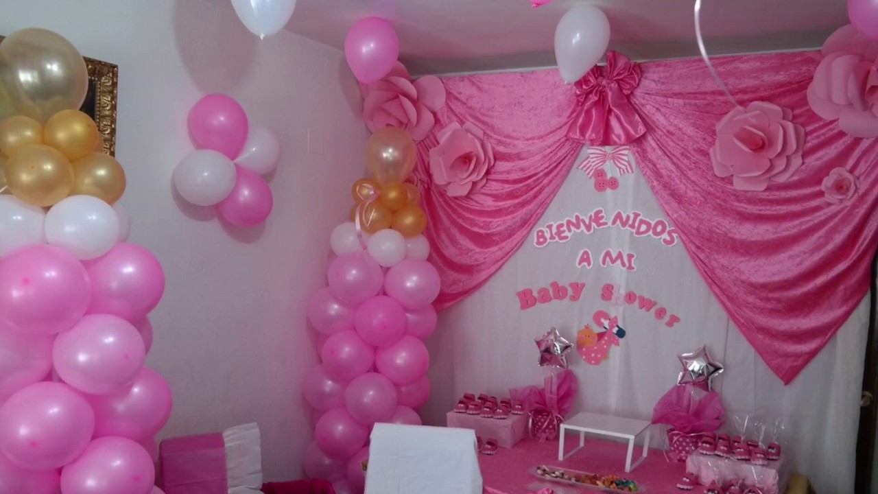 Baby Shower Niña ideas - YouTube