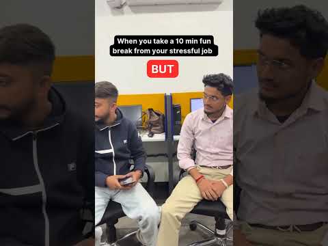 That Moment when the manager caught you chilling with colleagues! #office #officememes #shorts