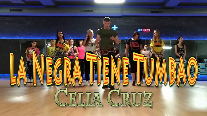 Zumba fitness//Negra Tiene Tumbao//Celia Cruz// Salsa