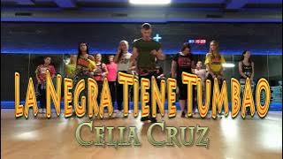Zumba fitness//Negra Tiene Tumbao//Celia Cruz// Salsa