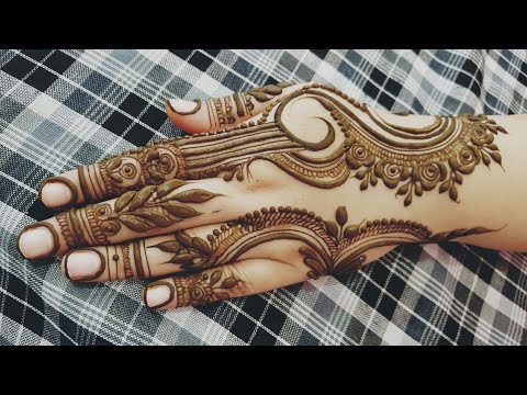 Dubai Henna Design For Eid 2018 Heena Vahid Youtube