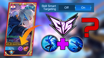 M- WORLD SKIN LING BEST EMBLEM SET AND BUILD 2022, MOBILE LEGENDS