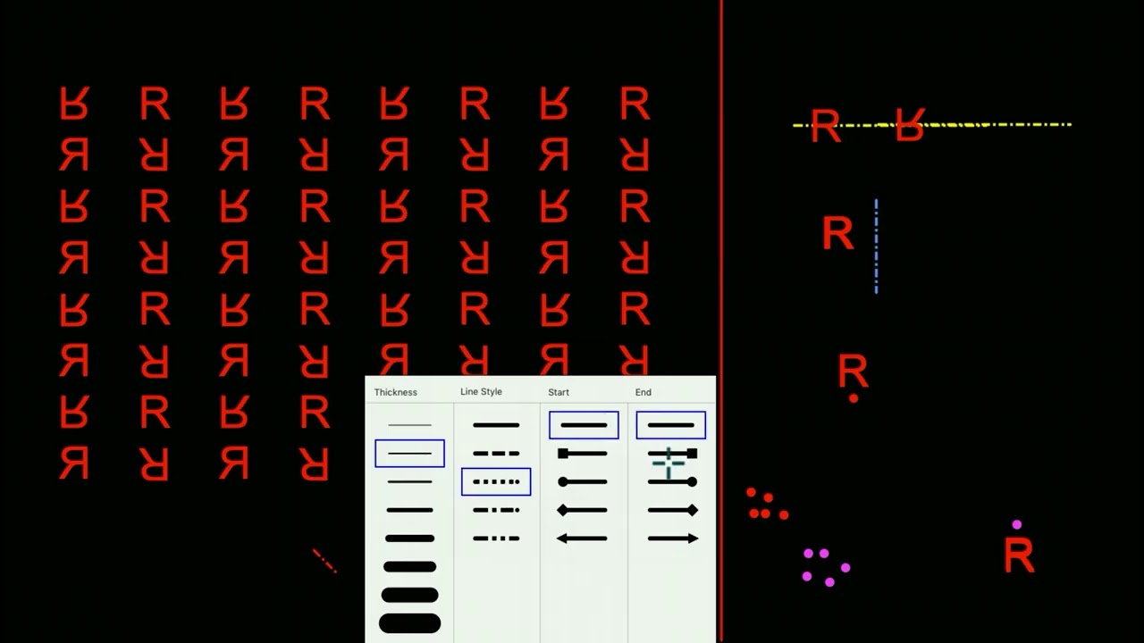 Wall Pattern Symmetry Glides