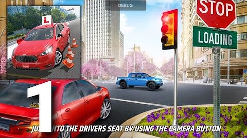 Car Driving School Simulator - Tutorial Gameplay Level 1-10 (ios Android)