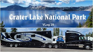 Big Truck at Crater Lake NP // FullTime RV Life // Is it REALLY that BLUE?