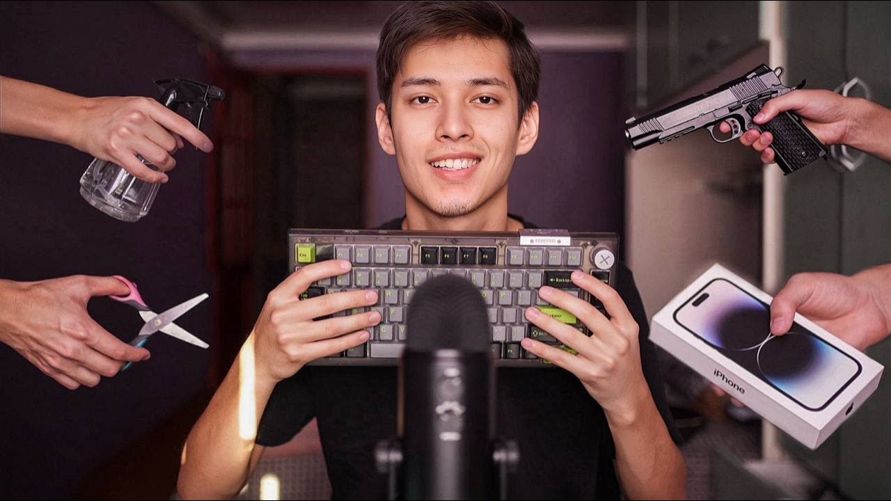 ASMR 30 Triggers in 2 Minute