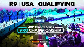 2022 F1 Esports Series Pro Championship: Round 9 Qualifying