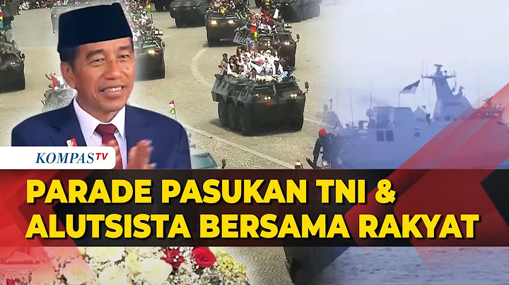 [FULL] Arak-arakan Pasukan & Alutsista bersama Rakyat di HUT ke-79 TNI