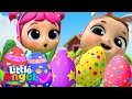 Baby johns easter egg hunt  find the surprise egg  little angel kids cartoons  nursery rhymes