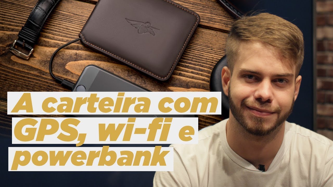 A carteira Volterman com GPS, Wi-Fi e powerbank - YouTube
