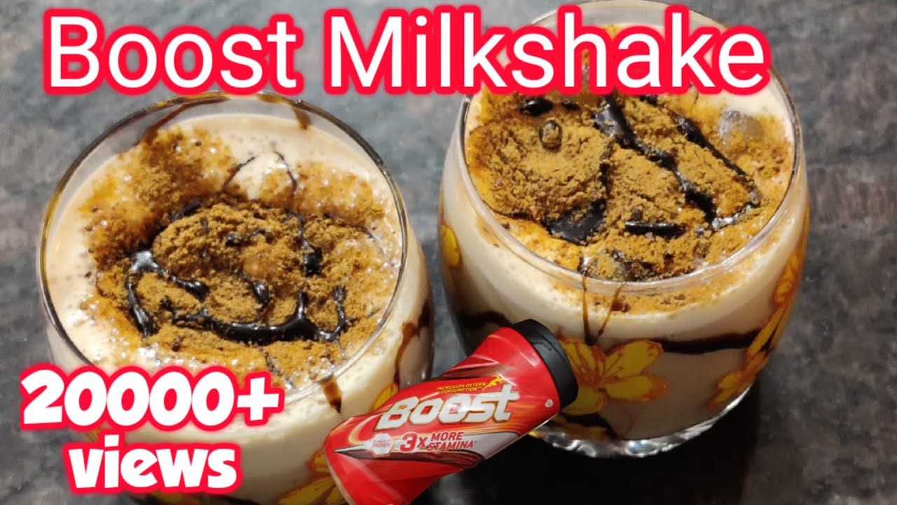 Boost Milkshake Recipe In Tamil/Cold Milk Boost/Milkshake Recipes/How To Make Boost Milkshake Recipe