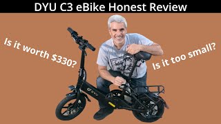 DYU C3 eBike Review: Is it worth $330? 10% Off Coupon Code Helps!