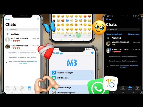 تحديث واتساب فؤاد الايفون للاندرود بخط وايموجي الايفون اخر اصدار  