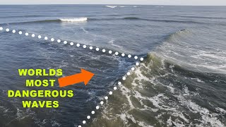 If you see DANGEROUS Square Waves, GET OUT of the Water Immediately!