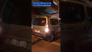 Peugeot Ri̇fter Test Ve Ya Tanitim Vi̇deosu Gelsi̇nmi̇??