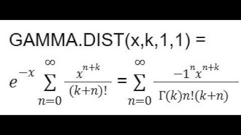 Cumulative GAMMADIST Taylor Maclaurin SERIESSUM LINEST Polynomial Regression   Google Sheets   Perso