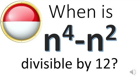 Math for Fun: A quick number theory question from Indonesia