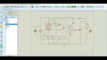 Circuit Simulation DC to DC Boost Converter with IC Timer 555 using Proteus