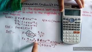 [Chapter 2]Electricity,Magnetism,Semicnductor(Topic 4):(Numerical's on Coulomb's Inverse Square Law)