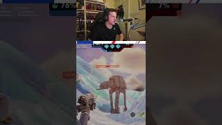 The Best Way To Destroy An AT-AT!  #Fortnite #StarWarsGalacticSiege