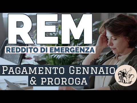 REDDITO DI EMERGENZA ?  QUINTA RATA E PROROGA #REM