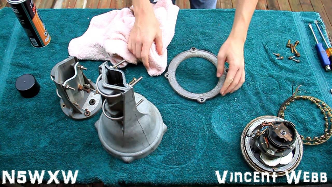 CDE TRA-4 Rotor Rebuild - YouTube