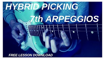 Hybrid Picking Arpeggios Lesson | Sam Bell Guitar
