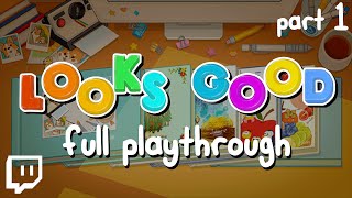 Looks Good - Full Playthrough of this new puzzle game - Part 1