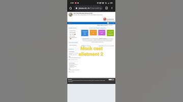 jossa mock ceat allocation round 2 declared