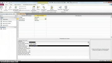 Access: Cuadro combinado en tabla