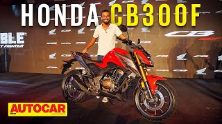 2022 Honda CB300F walkaround - A new middleweight streetfighter | First Look | Autocar India
