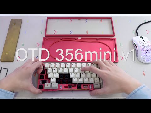 OTD 356mini v1: Assembly & Typing sounds (Cherry MX Vintage Black)