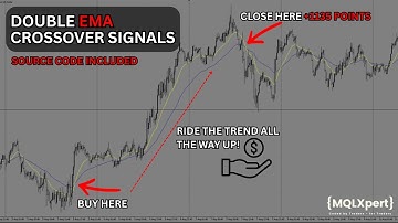 Double EMA Crossover EA for MT5 | Full MQL5 Tutorial + Source Code
