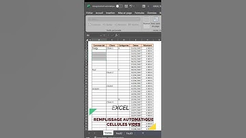 Excel Empty Cells | Automatic filling