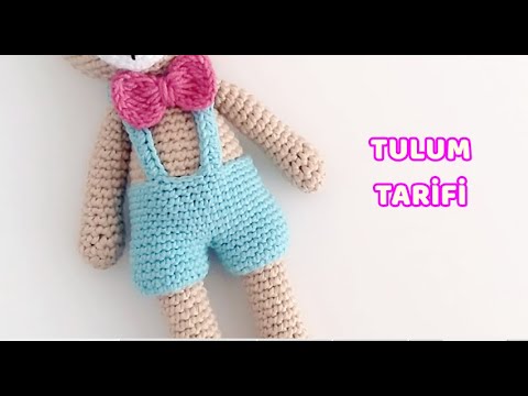 Amigurumi Bebek - Tulum Yapımı