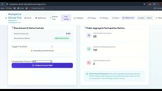 Anonymous Clinical Trial App | Midnight ZK dApp screenshot 4