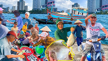 Cảng Cá Lớn Nhất Đà Nẵng║Chợ Đà Nẵng Bên Dòng Sông Hàn