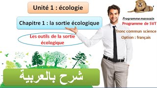 La sortie écologique svt tronc commun Français les outils de la sortie écologique (شرح بالعربية)