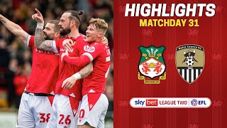 HIGHLIGHTS | Wrexham AFC vs Notts County