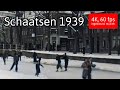 Schaatsen op de Oudegracht in Alkmaar (1939-1940) [4K, 60 fps]