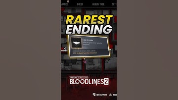 Bloodlines 2’s Secret Good Ending