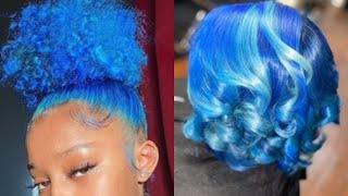 💙Gorgeous Silk Press On Natural Hair Compilation 💙