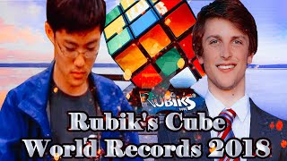 Rubik&#39;s Cube World Records 2018 - Single