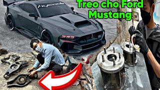 Treo , Càng A Động Cơ Ford Mustang (  dự án siêu xe ford và koenisegg )