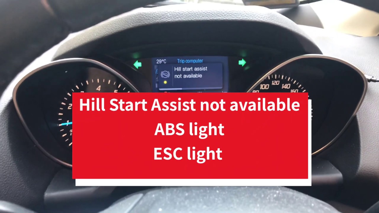 Hill-start assist Control. Start assistant