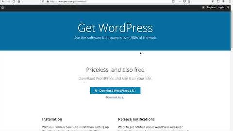 CMS Video 05 - WordPress Installation on MAC - MAMP / PhpMyAdmin