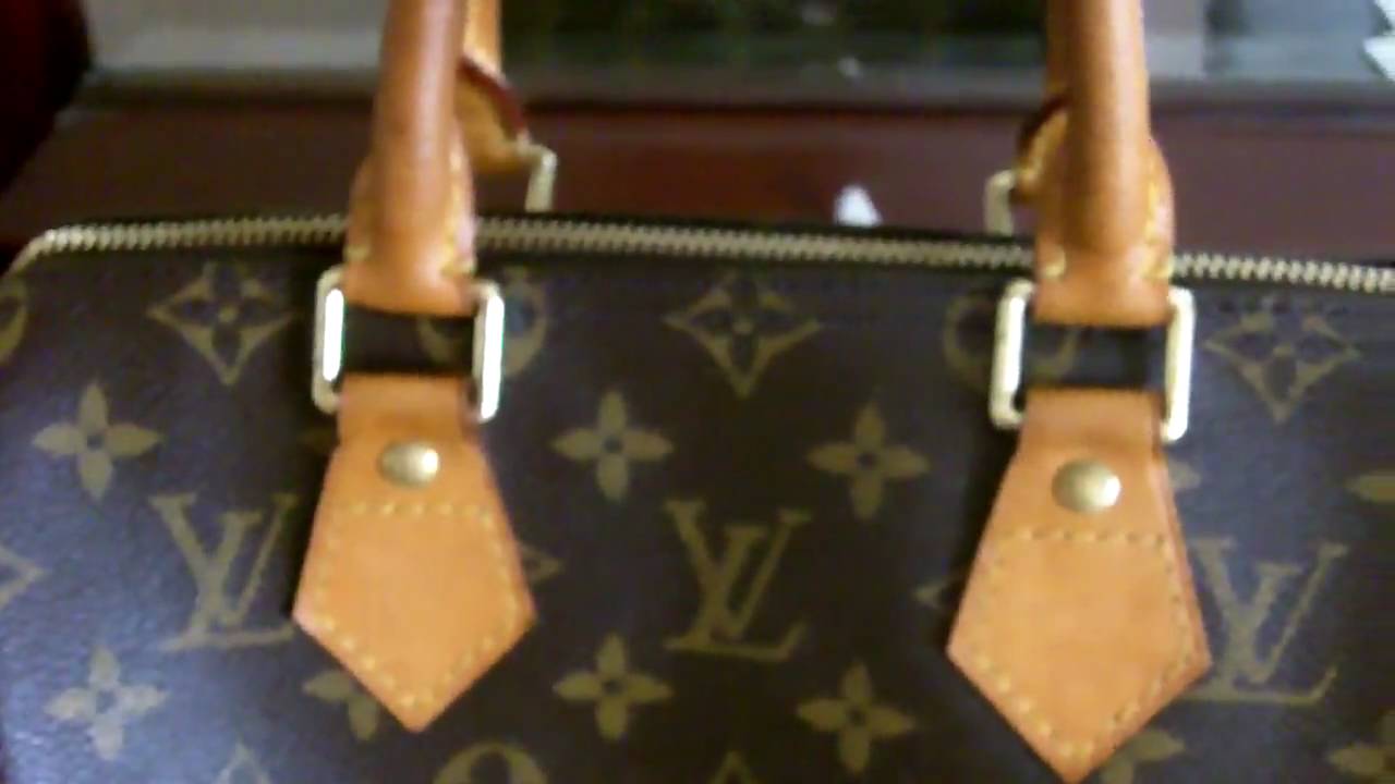 Cleaning dirty Louis Vuitton Monogram Speedy 25 purse bag clean with baby wipes - YouTube