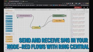 Send And Receive SMS In Your Node RED Flows With Ring Central