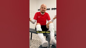 Different ways to wear shin pads