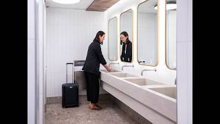 Brisbane Airport Domestic Terminal bathroom upgrades